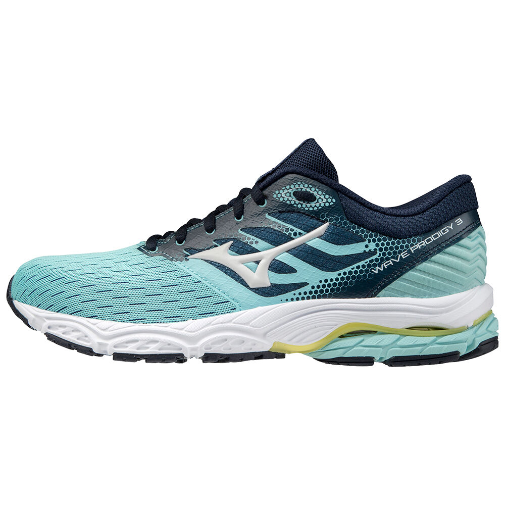 Damske Bezecke Topanky Mizuno Wave Prodigy 3 Siva/Biele Vypredaj JWMR57642